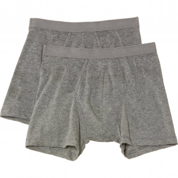 Fruit of the Loom Men's Grey Classic Boxers – Size L UK