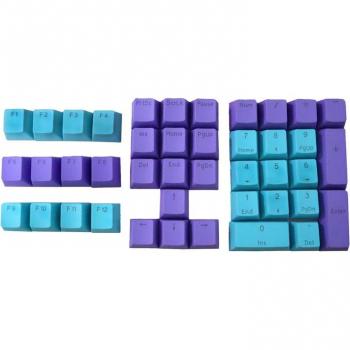 Teclas PBT para teclado mecánico con perfil DYE-SUB