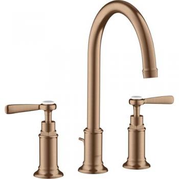 Mitigeur 3 trous Hansgrohe Montreux 180, vidage inclus