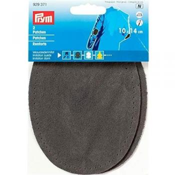 Pym Grey Iron-On Imitation Patches En Cuir
