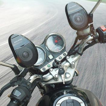 12V Electric Speaker Amplifier for Motorcycle with MP3 and FM Radio