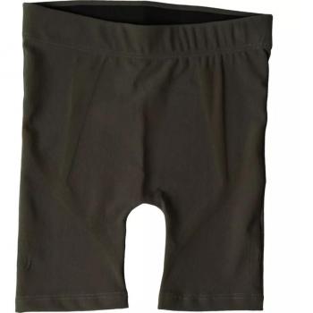 Brown Cotton Stretch Boxer Shorts with Elastic Waistband