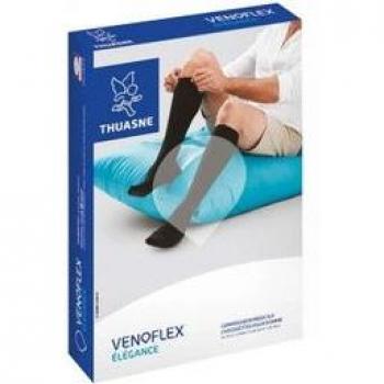 Socks Thuasne Venoflex Noir (2 Paired)