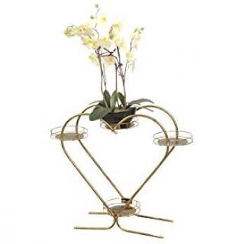 Blumentisch HOFMANN LIVING AND MORE goldfarben