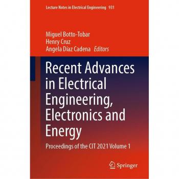 Recent Advances in Electrical Engineering Electronics and Energy