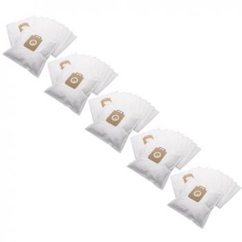 Electrolux XxL Vacuum Filter Bags – 50 Count (Microfleece, White)
