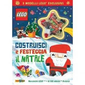 Costruisci e festeggia il Natale! Lego. Con adesivi. Ediz. a colori. Con set LEGO®