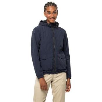 Softshelljacke JACK WOLFSKIN LIGHTSOME WANDER JKT W Gr. XS (34), blau (nachtblau), Damen