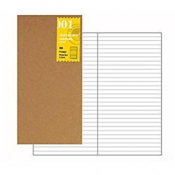 Midori Traveler's Notebook Standard Size Insert Ruled Pages