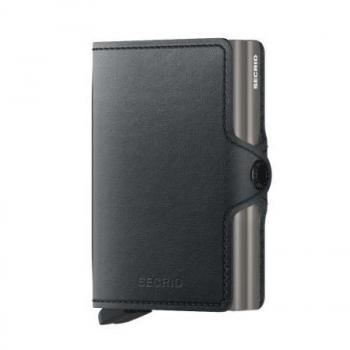 Bigsale Portafoglio Doppio Tessuto Nero Naturale