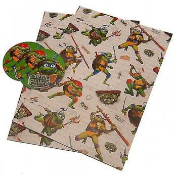 Papier d'Emballage Tortues Ninja Pouvoir de Tortue