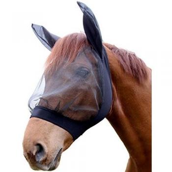 Classic Black Waldhausen Skinny Fly Mask