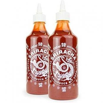 A-ONE Sriracha Sauce mit Knoblauch, 2er Pack
