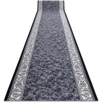Grey VelvetRunner: Anti‑Slip Romantic Edition (57 × 370 cm)