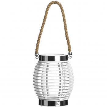 Elegant White Altar Lamp – 19x16x16 cm