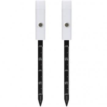 GTBL 2X Soil Moisture Meter, Sensor, Monitor, Tester – 3‑Color Flashing Light Hygrometer