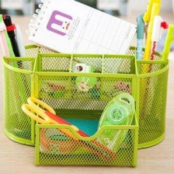 Square Cosmetic and Stationery Organizer