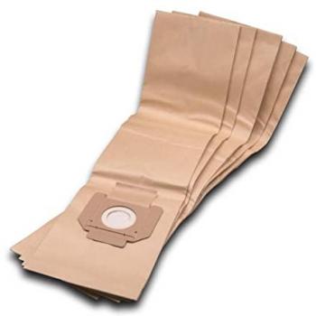 5 Vacuum Cleaner Bags for Hilti WVC 40 M, Paper, 84 cm x 20 cm, Brown