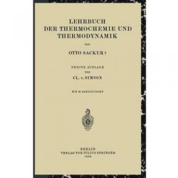 Lehrbuch der Thermochemie und Thermodynamik