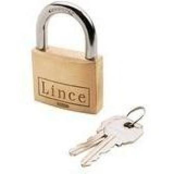 Lince 50055 Candado de Latón 55 mm