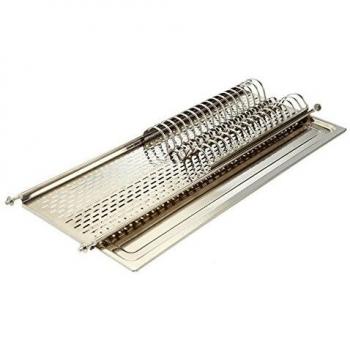 Inox Elegance 56 Porta Piatti Doppio