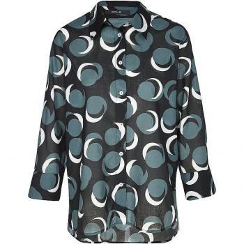 OPUS Hemdbluse Fumina city lockere Passform Webware