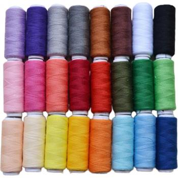Kit de Hilos Serger para Bordado 24 Colores