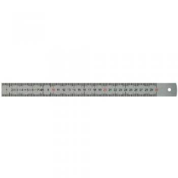 OUTIFRANCE FLEXIBLE STAINLESS STEEL RULER 100MM (Menuisier)