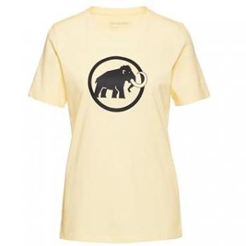 Mammut Core Classic Damen T-Shirt – Gelb-Weiß (M)