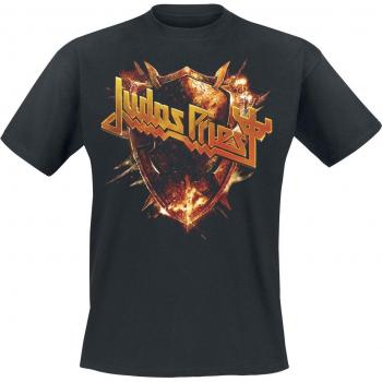 T‑shirt « United We Stand – Judas Priest » : Manches courtes, Noir, Disponible de S à 4XL
