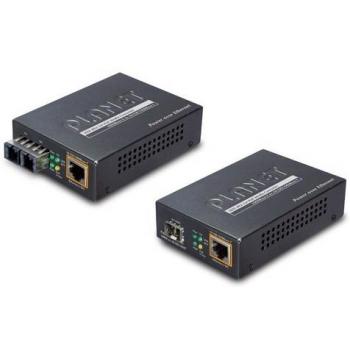 Planet GTP‑805A‑UK PoE Gigabit Media Converter UK