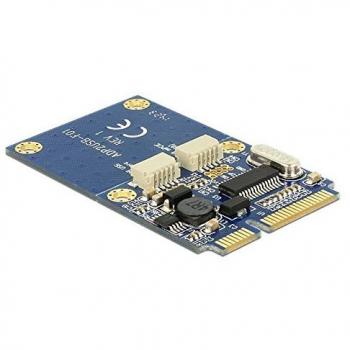 MiniPCIe I/O Modul, Delock, Typ A Buchse, 2x USB 2.0, [95242]