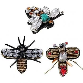 DIY Decorative Rhinestone Patches by Yikko (Heart, Star, Bee)