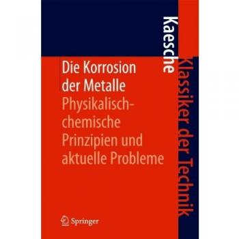 Die Korrosion der Metalle: Physikalisch-chemische Prinzipien und aktuelle Probleme