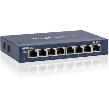 NETGEAR FS108 8-Port Fast Ethernet Switch