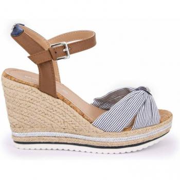 Sandali Navy Argento Compensee 5390211 T36‑41 Tom Tailor Donna