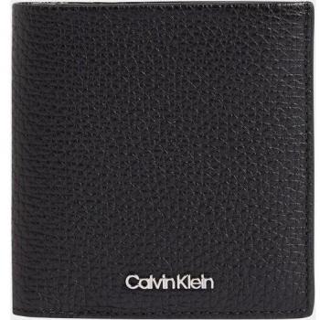 Calvin Klein Minimalist Trifold Wallet with Coin Pocket, Black, RFID Blocking, Male, Size: ONE SIZE