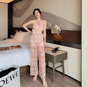 Spaghetti Strap Summer Jumpsuit