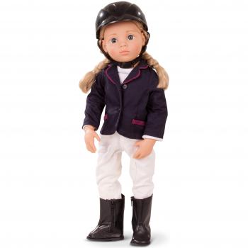 Anna the Rider – 19” Multi‑Joint Baby Doll (Happy Kidz)