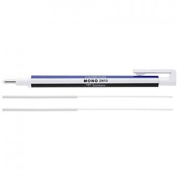 Tombow MONO Zero Refill for Round Tip Eraser White