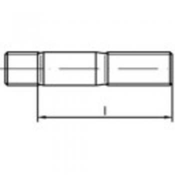 Barra filettata M20 DIN 939 85 mm in acciaio inox A4