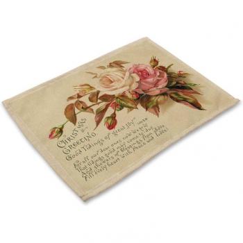 Napperon à Motif de Roses