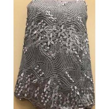 French Net Tulle Lace Fabric for African Weddings YLL3374