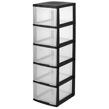 Rolling Black Chest NMC-305 – 5×15L