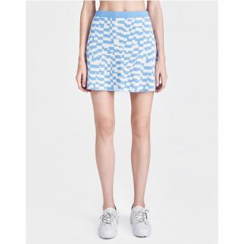 Pure Cotton Lightweight Knitted Golf Skirt for Women