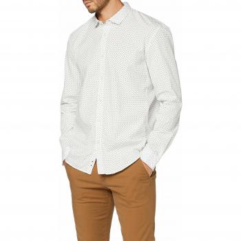 Camisa Tom Tailor Denim 1010911 Casual Marfil XXL