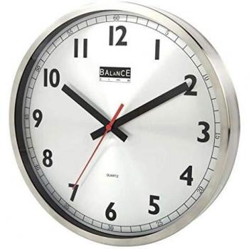 Wandzeitmesser Balance – 30 cm, aluminium, analog