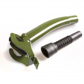 Embudo de metal para mantenimiento de coche