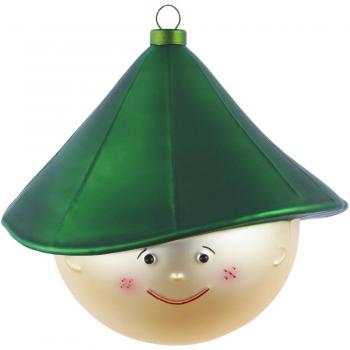 Weihnachtsbaumkugel Alessi Pastorello – kunstvoll handbemalt, mundgeblasen