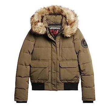 Veste Puffer Femme Superdry Everest Vert Taille L